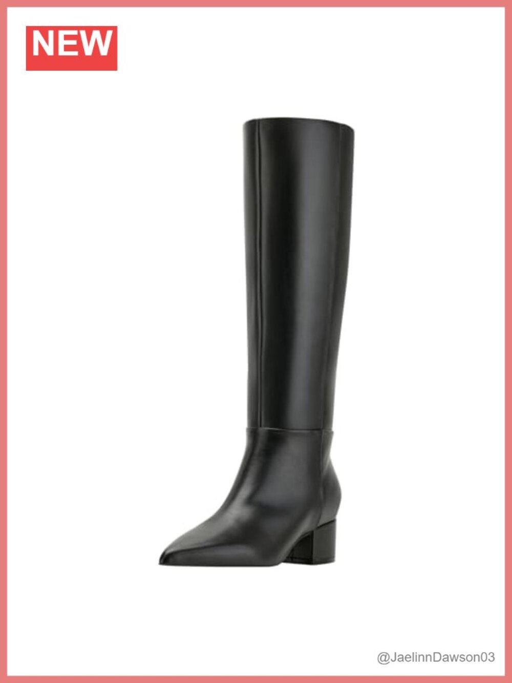Marc Fisher Women's Gradia Knee High Faux Leather Zipper Boots
